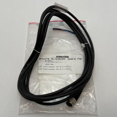 Pepperl+Fuchs V1-G-B-BK3M-PUR-U Female Cordset V1GBBK3MPURU M12