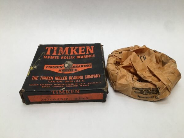 Timken 34366 Taper Bearing Cup 4-7/16" OD 15/16" W USA