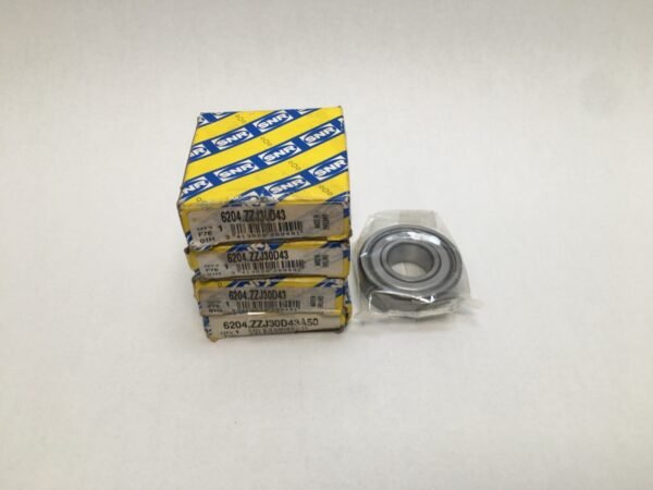 SNR 6204ZZ Bearing Metal Seals 20x47x14 mm 6204 ZZ J30 C3 D43 6204Z 4 pcs